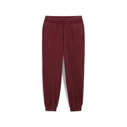Puma ESS ELEVATED  Comfort Wash Sweatpants FL cl - rot