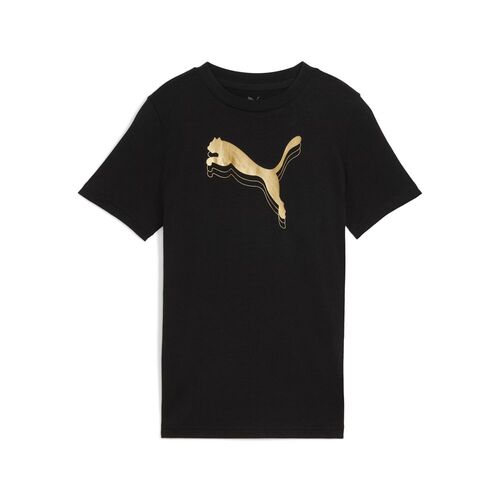 Puma ESS METALLIC Tee G - schwarz