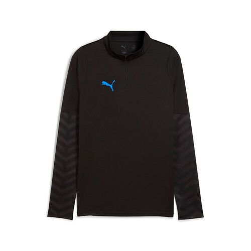 Puma individualCUP 1/4 Zip-Top - schwarz