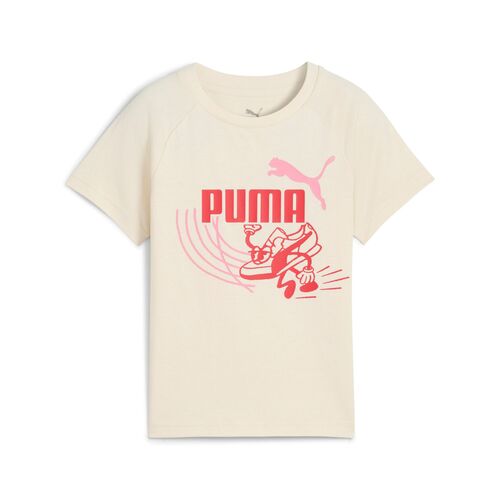 Puma LITTLE RUNNERS Tee PS - weiss