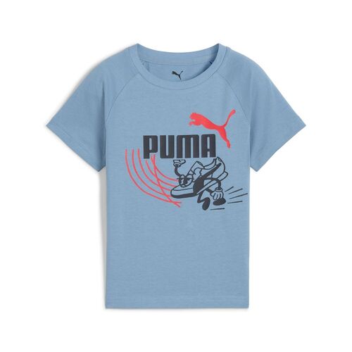 Puma LITTLE RUNNERS Tee PS - blau