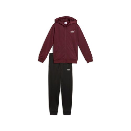 Puma Hooded Full-Zip Poly Suit B - rot