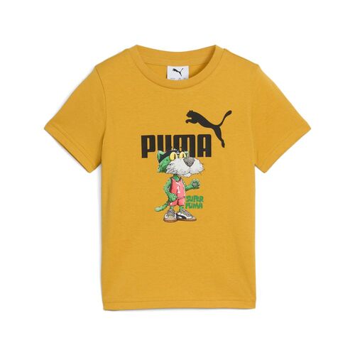Puma SUPER PUMA Graphic Tee PS - gelb