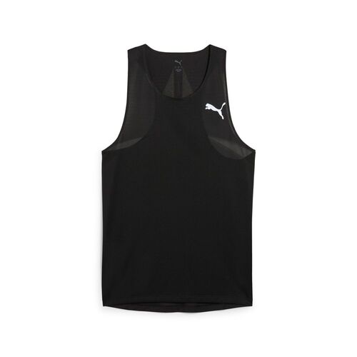 Puma M RACEDAY ULTRASPUN SINGLET - schwarz