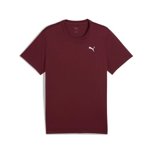Puma M TAD Essential Poly Texture Tee - rot
