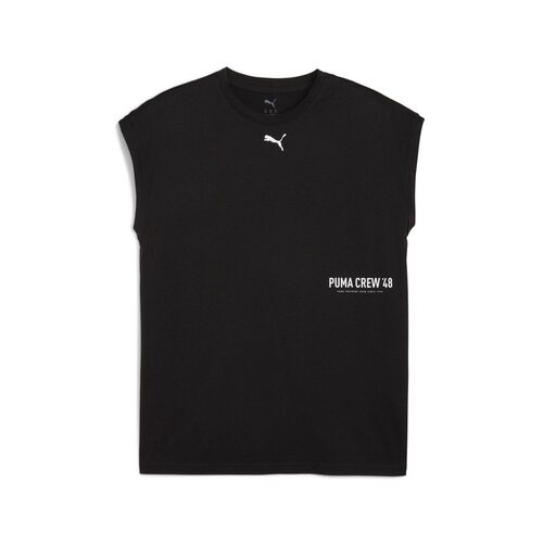 Puma M GRAPHIC CUTOFF TANK - schwarz
