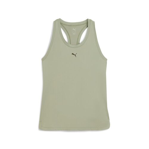 Puma W CLOUDSPUN RACERBACK TANK - gr�n