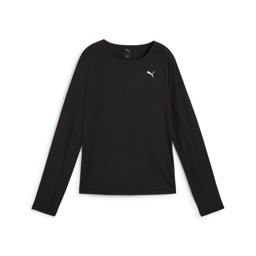 Puma W RUN CLOUDSPUN LONG SLEEVE - schwarz