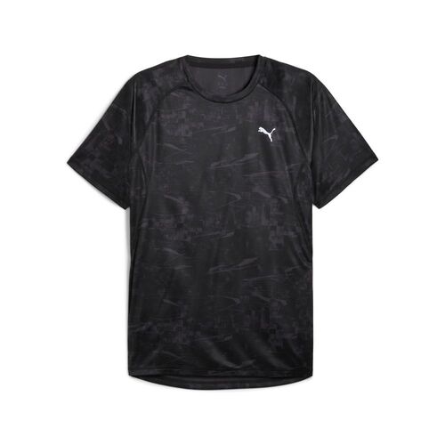 Puma M Run Velocity AOP Tee - schwarz