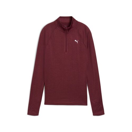 Puma W Run Velocity Cloudspun 1/4 Zip - rot