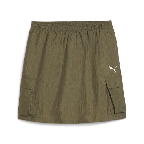 Puma BOWTIQUE Midi Woven Cargo Skirt G - gr�n