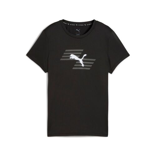 Puma W PUMA x HYROX POLY GRAPHIC TEE - schwarz