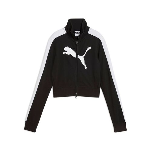 Puma FUTURE.PUMA.ARCHIVE T7 Slim Cropped Track Jacket - schwarz