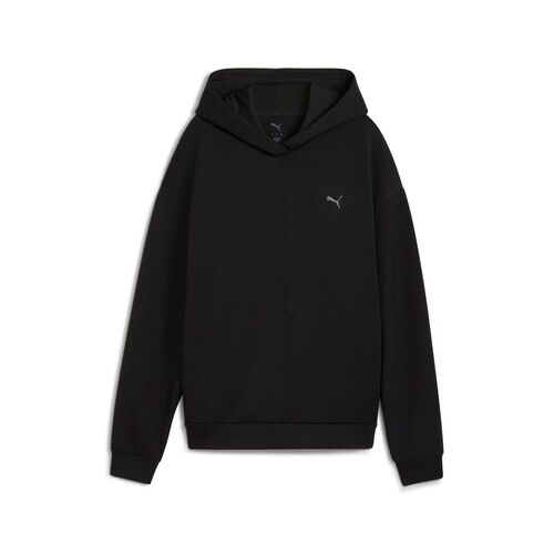 Puma W CLOUDSPUN HOODIE - schwarz