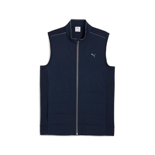 Puma Cloudspun Fleece Hybrid Vest - blau