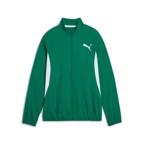 Puma W CROSS THE LINE JACKET 3.0 - gr�n