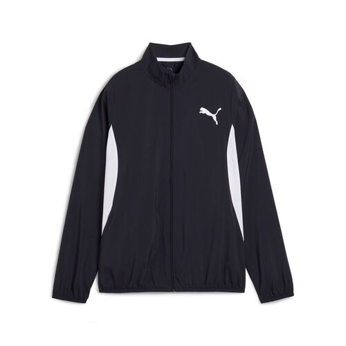 Puma W CROSS THE LINE JACKET 3.0 - blau