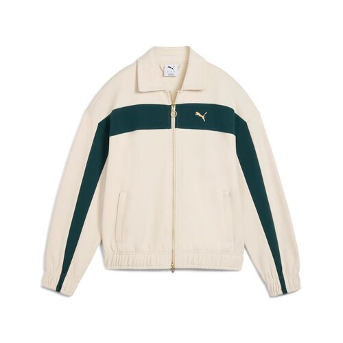 Puma T7 Relaxed Track Jacket - weiss