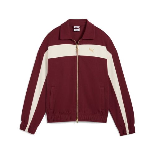 Puma T7 Relaxed Track Jacket - rot