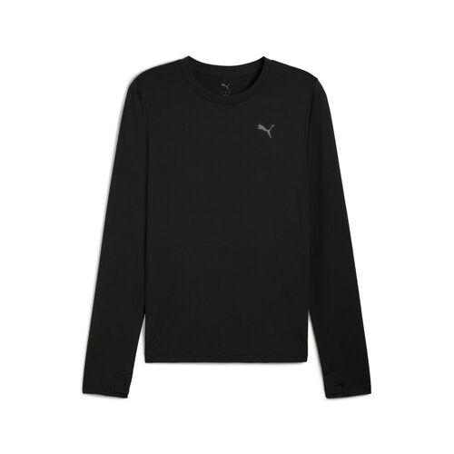 Puma M CLOUDSPUN LS TEE - schwarz
