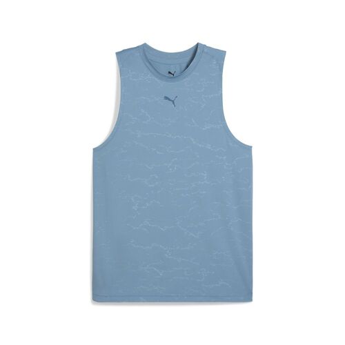 Puma M CLOUDSPUN EMBOSS TANK - blau