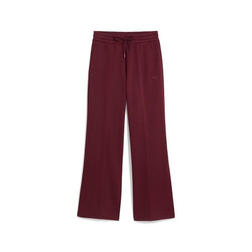 Puma HER Comfort High-Waist Straight Pants FL op - rot
