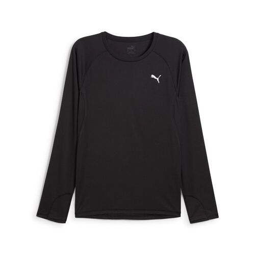 Puma M RUN VELOCITY LONG SLEEVE (POLY) - schwarz