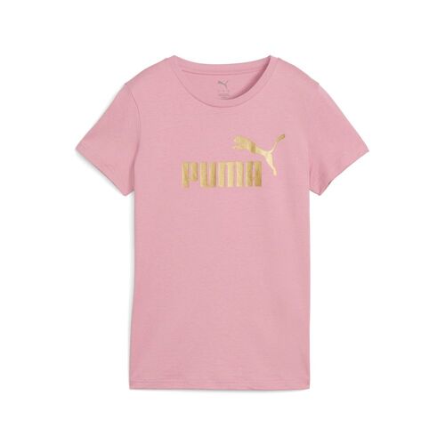 Puma ESS METALLIC No. 1 Logo Tee - pink