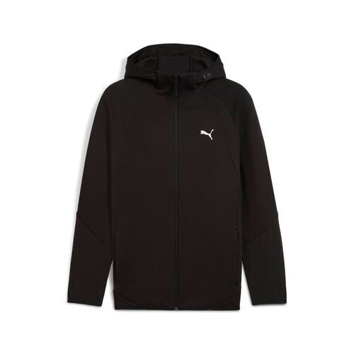 Puma EVOSTRIPE FZ Hoodie DK - schwarz