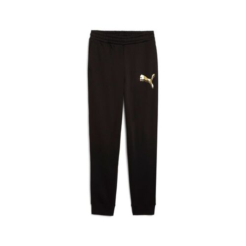 Puma ESS METALLIC Sweatpants FL - schwarz