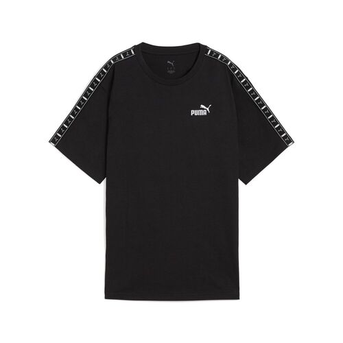 Puma ESS TAPE Relaxed Tee - schwarz