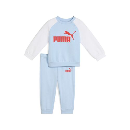 Puma MINICATS ESS Raglan Crew Set FL INF - blau