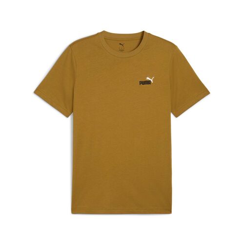 Puma ESS 2 COLOR Small No. 1 Logo Tee - braun