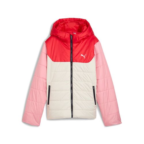 Puma ESS Hooded Padded Jacket - weiss
