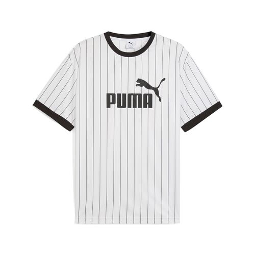 Puma ESS Striped Jersey - weiss