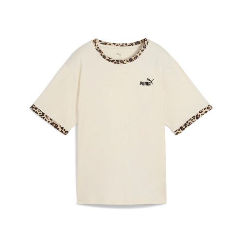 Puma ESS GRAPHIC Animal Relaxed Tee - weiss