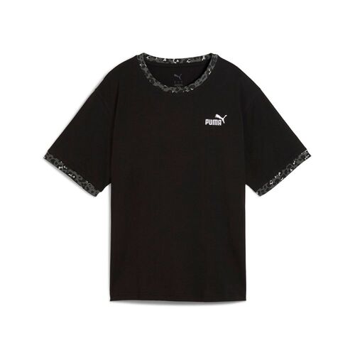 Puma ESS GRAPHIC Animal Relaxed Tee - schwarz