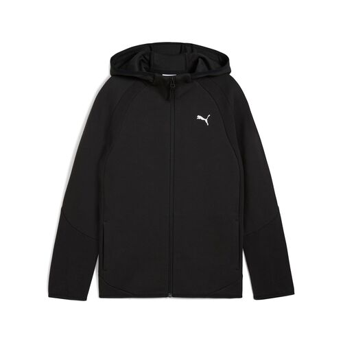 Puma EVOSTRIPE Full-Zip Hoodie DK B - schwarz