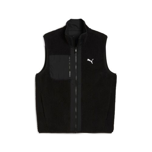 Puma Reversible Hybrid Sherpa Vest - schwarz