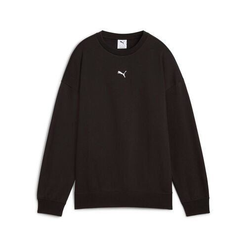Puma ESS Oversized Crew FL - schwarz