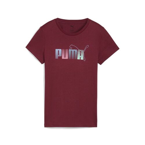 Puma GRAPHIC Stacked Tee - rot
