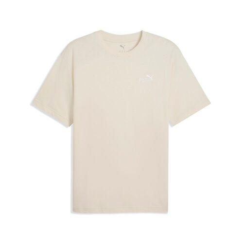 Puma ESS Relaxed Small No. 1 Logo Tee - weiss