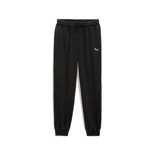 Puma ESS ELEVATED Relaxed Wash Sweatpants FL - schwarz