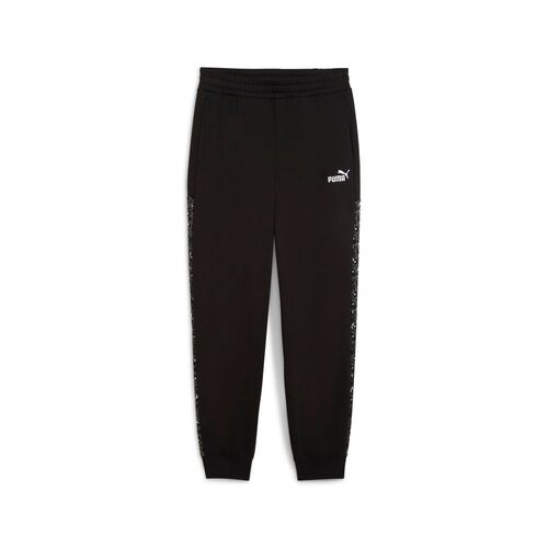 Puma ESS GRAPHIC Animal Comfort High-Waist Sweatpants FL cl - schwarz