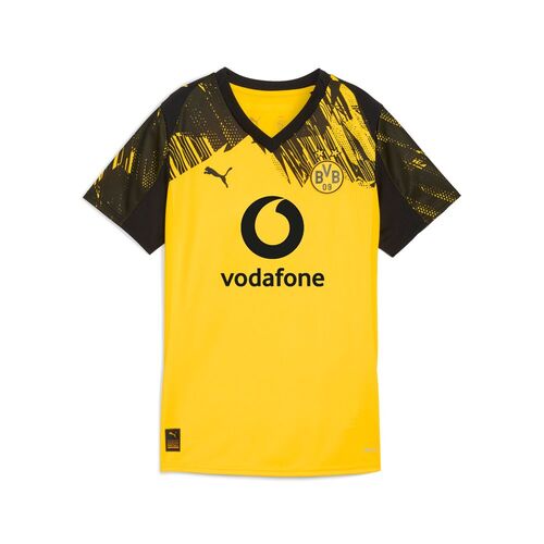 Puma Bvb Home Jersey Replica W With Sponsor - faster yellow-puma black