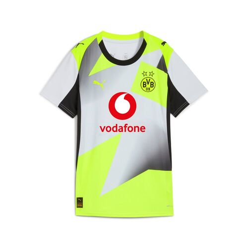 Puma Bvb Away Jersey Replica W With Sponsor - silver mist-yellow alert