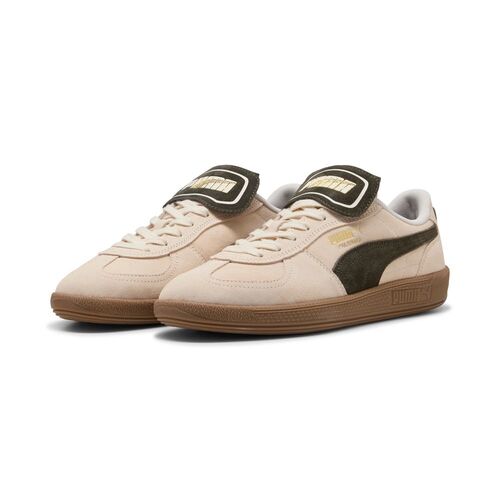 Puma Palermo Premium Suede - alpine snow-dark olive-puma gold