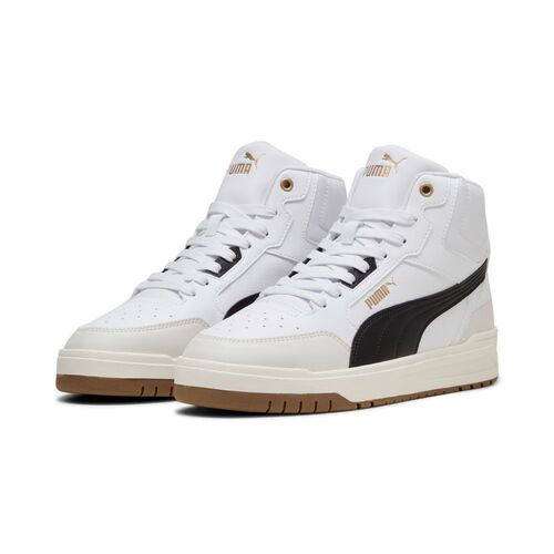 Puma Shuffle Downtown Mid - weiss