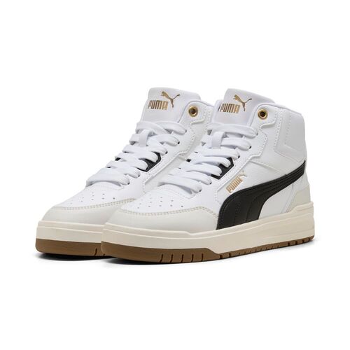 Puma Shuffle Downtown Mid Jr - weiss