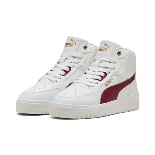 Puma Shuffle Downtown Mid Jr - weiss